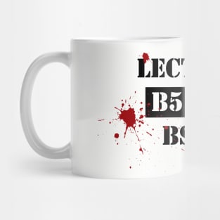 Lecter Prison shirt Mug